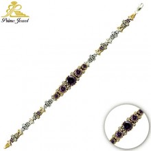 Gümüş Otantik Taşlı Biezik /Bileklik